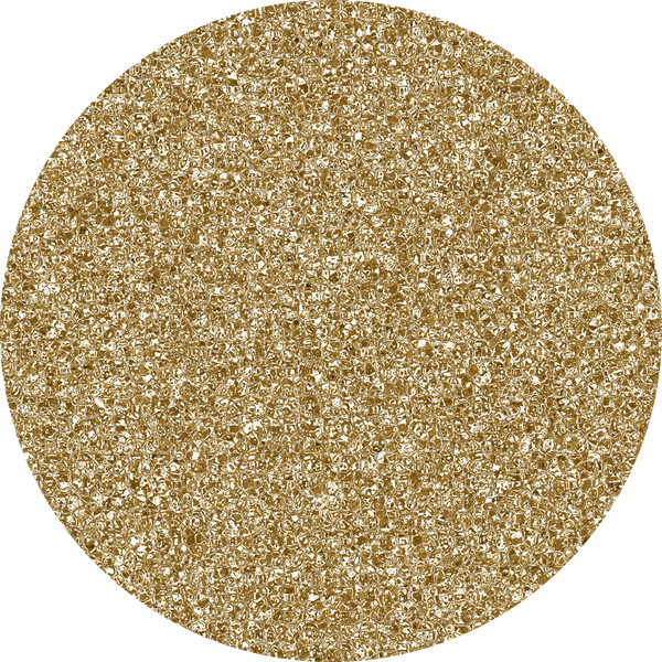 Gold glitter circle clipart transparent background.